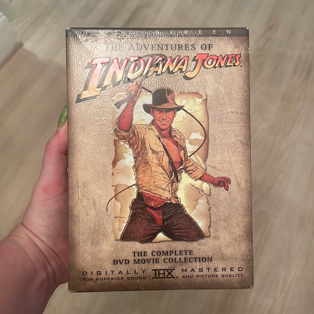 The Adventures of Indiana Jones 4 DVD collection
